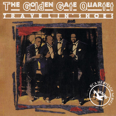 The cover of Travelin' Shoes by The Golden Gate Quartet