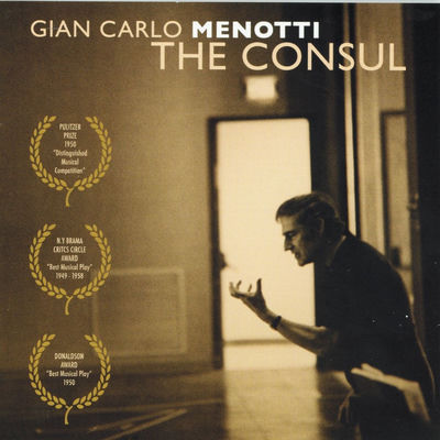 The cover of The Consul by Gian-Carlo Menotti