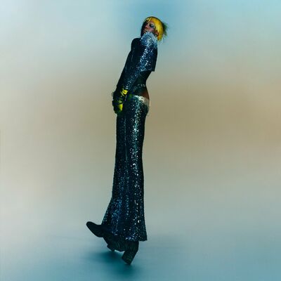 The cover of Praise A Lord Who Chews But Which Does Not Consume; (Or Simply, Hot Between Worlds) by Yves Tumor