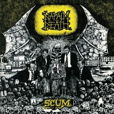 The cover of Scum by Napalm Death