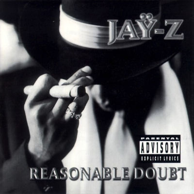 The cover of Reasonable Doubt by Jay-Z