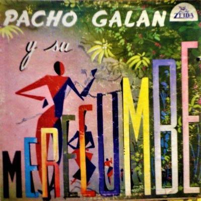 The cover of Pacho Galán y su Merecumbé by Pacho Galán