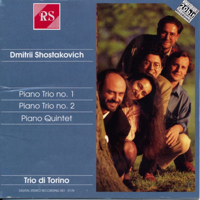 The cover of Piano Quintet by Dmitri Shostakovich