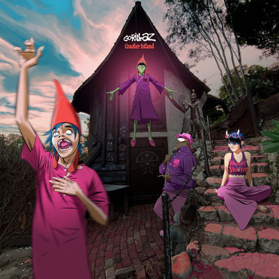 The cover of Cracker Island by Gorillaz