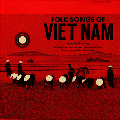 The cover of Folk Songs of Viet Nam by Phạm Duy