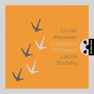 The cover of Catalogue d’oiseaux by Olivier Messiaen