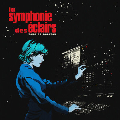 The cover of La Symphonie des éclairs by Zaho de Sagazan