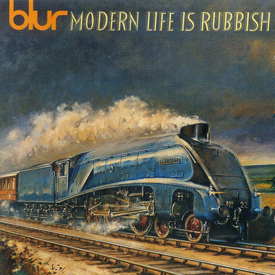 The cover of Modern Life Is Rubbish by Blur