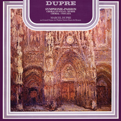 The cover of Symphonie-Passion by Marcel Dupré