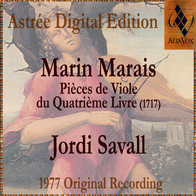 The cover of Pièces de viole, quatrième livre by Marin Marais