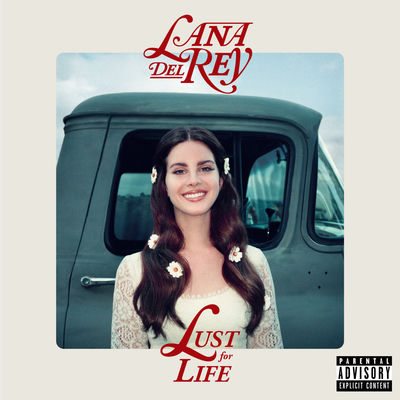 The cover of Lust for Life by Lana Del Rey