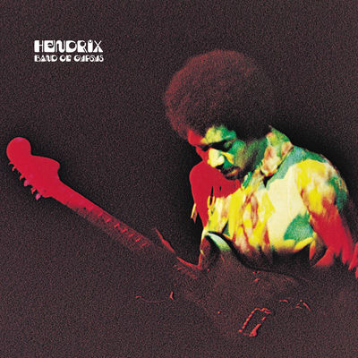 The cover of Band of Gypsys by Jimi Hendrix