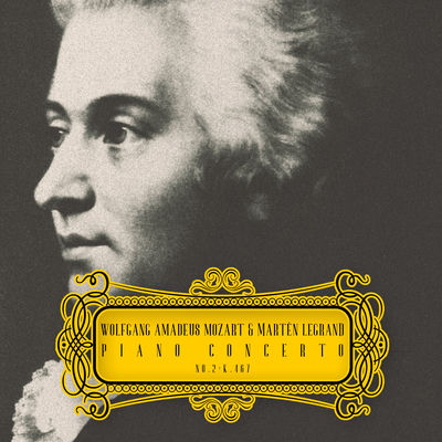 The cover of Piano Concerto no. 21 by Wolfgang Amadeus Mozart