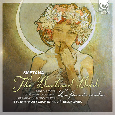 The cover of The Bartered Bride by Bedrich Smetana