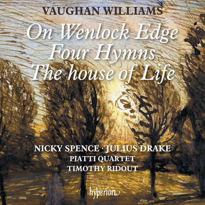 The cover of On Wenlock Edge by Ralph Vaughan Williams