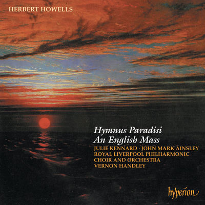 The cover of Hymnus paradisi by Herbert Howells
