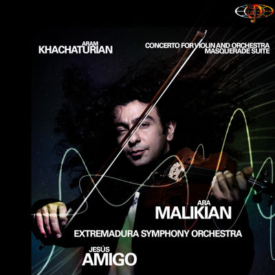 The cover of Violin Concerto by Aram Khachaturian