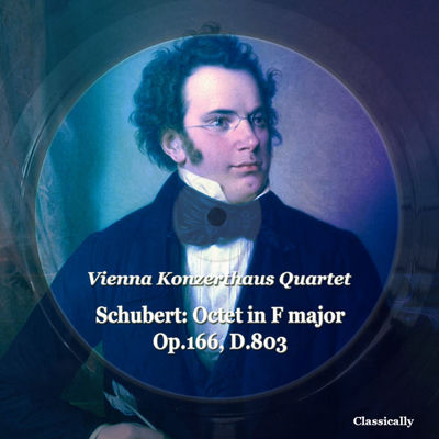 The cover of Octet in F major, D803 by Franz Schubert