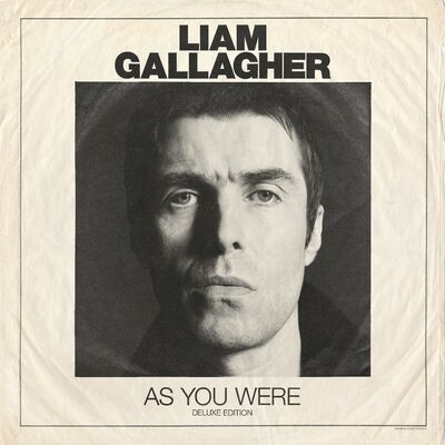 The cover of As You Were by Liam Gallagher