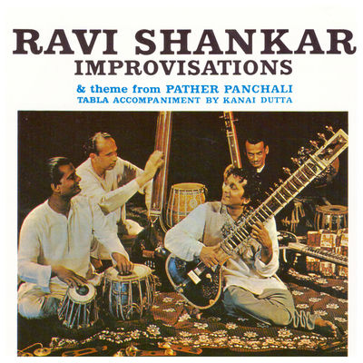 The cover of Improvisations by Ravi Shankar
