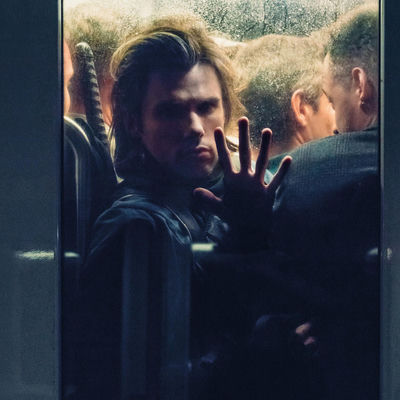 The cover of La fête est finie by Orelsan