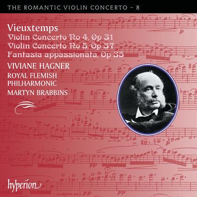 The cover of Violin Concerto no. 5 by Henry Vieuxtemps