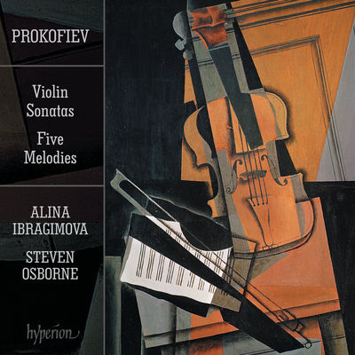 The cover of Violin Sonata no. 1 by Sergei Prokofiev
