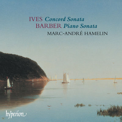 The cover of Concord Sonata by Charles Ives