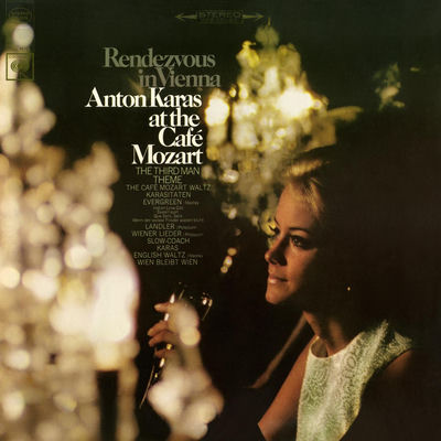 The cover of Rendezvous in Vienna by Anton Karas