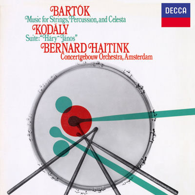 The cover of Music for Strings, Percussion, and Celesta by Béla Bartók
