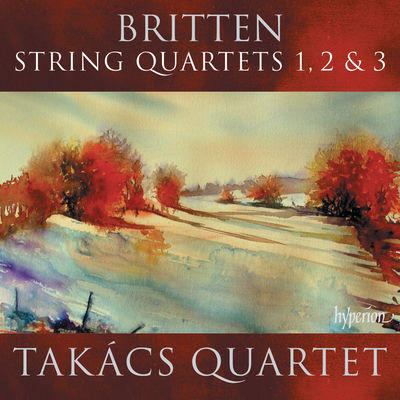 The cover of String Quartets by Benjamin Britten