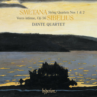 The cover of String Quartet “Voces intimae” by Jean Sibelius