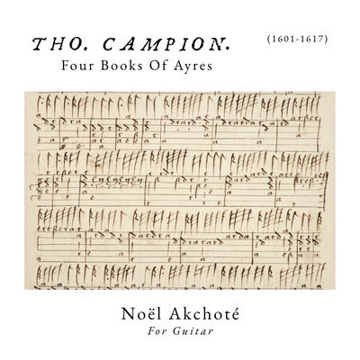 The cover of Books of Ayres by Thomas Campion