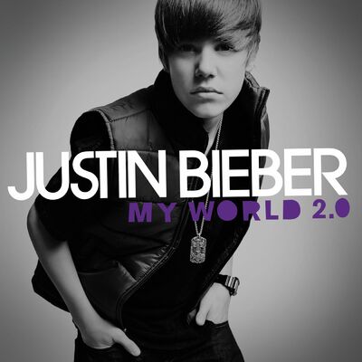 The cover of My World 2.0 by Justin Bieber