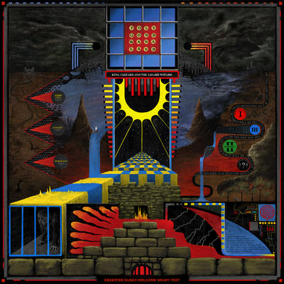 The cover of Polygondwanaland by King Gizzard & The Lizard Wizard