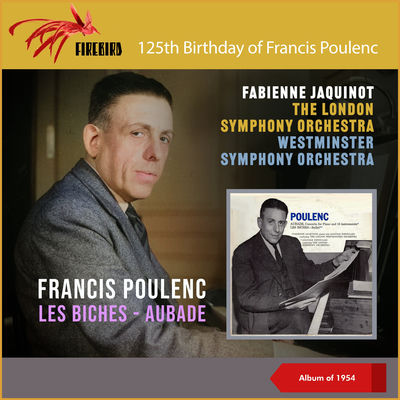 The cover of Les biches by Francis Poulenc