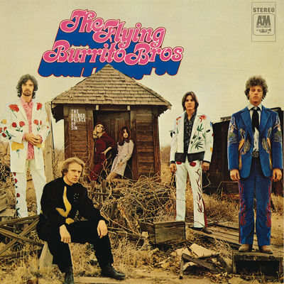 The cover of The Gilded Palace Of Sin by The Flying Burrito Brothers