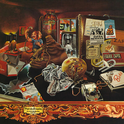The cover of Over-Nite Sensation by Frank Zappa