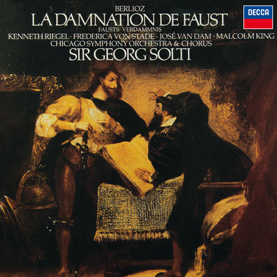 The cover of La damnation de Faust by Hector Berlioz