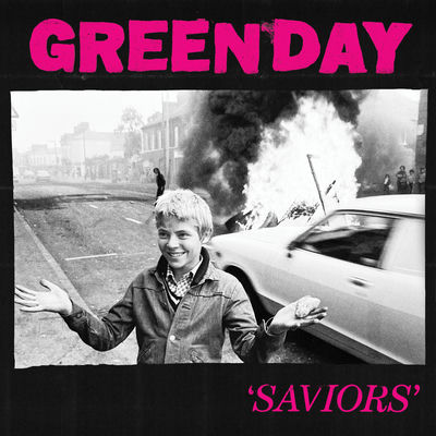 The cover of Saviors by Green Day
