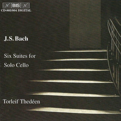 The cover of Six Suites for Solo Cello by Johann Sebastian Bach