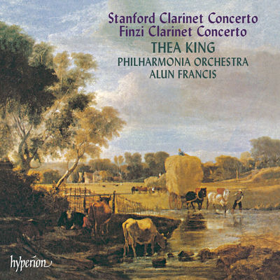 The cover of Finzi & Stanford: Clarinet Concertos by Thea King