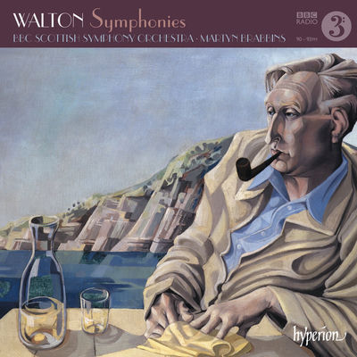 The cover of Symphony no. 1 by William Walton