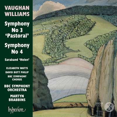 The cover of Symphony no. 4 by Ralph Vaughan Williams