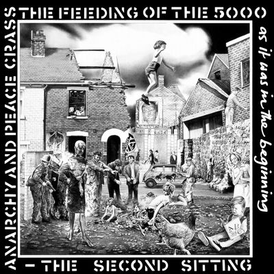 The cover of The Feeding of the 5000 by Crass