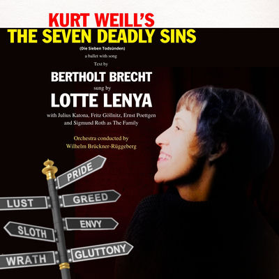 The cover of Die sieben Todsünden by Kurt Weill