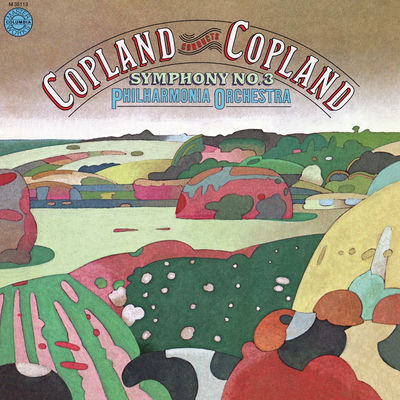 The cover of Symphony no. 3 by Aaron Copland