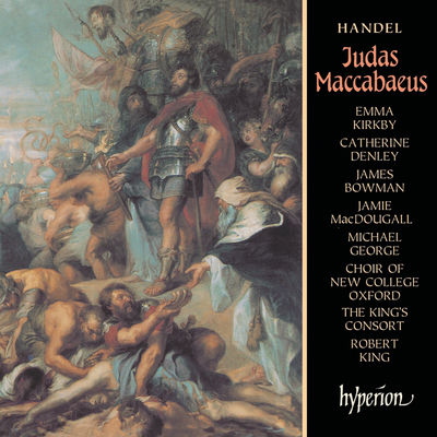 The cover of Judas Maccabaeus by George Frideric Handel