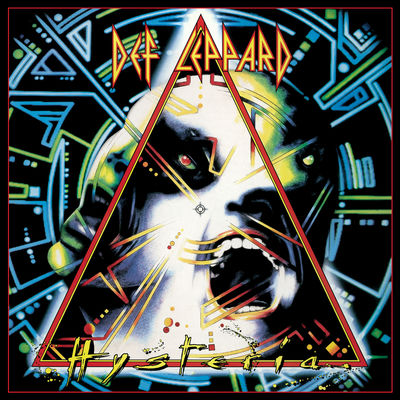 The cover of Hysteria by Def Leppard