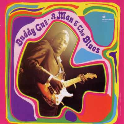 The cover of A Man and the Blues by Buddy Guy